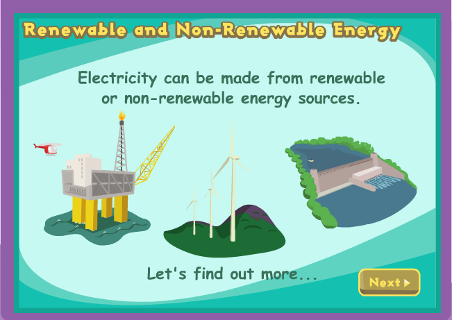 Renewable and non renewable